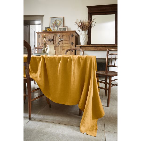 Nappe rectangle 170x250 cm Lin Miel