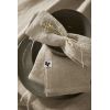 Lot de 3 serviettes 40x40 cm Lin Sable