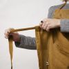 Tablier 70x85 cm Lin Caramel
