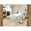 Drap housse 200x200 cm Gaze de coton unie GAÏA Vert d'eau