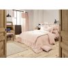 Drap housse 200x200 cm Gaze de coton unie GAÏA Guimauve