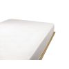 Drap housse 200x200 cm Gaze de coton unie GAÏA Chantilly