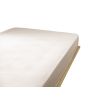 Drap housse 200x200 cm Gaze de coton unie GAÏA Pampa