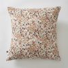 Taie d'oreiller 60x60 cm Gaze de coton imprimée CAPUCINE Pampa