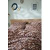 Taie d'oreiller 50x70 cm Gaze de coton imprimée CAPUCINE Camel