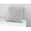 Taie d'oreiller 60x60 cm Gaze de coton unie GAÏA Eucalyptus