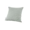Taie d'oreiller 60x60 cm Gaze de coton unie GAÏA Eucalyptus
