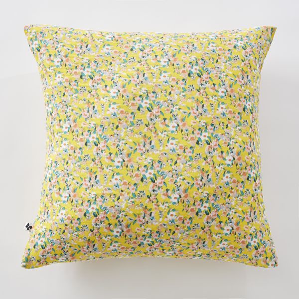 Taie d'oreiller 60x60 cm Gaze de coton imprimée MANON