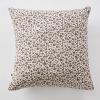 Taie d'oreiller 60x60 cm Gaze de coton imprimée LÉONIE