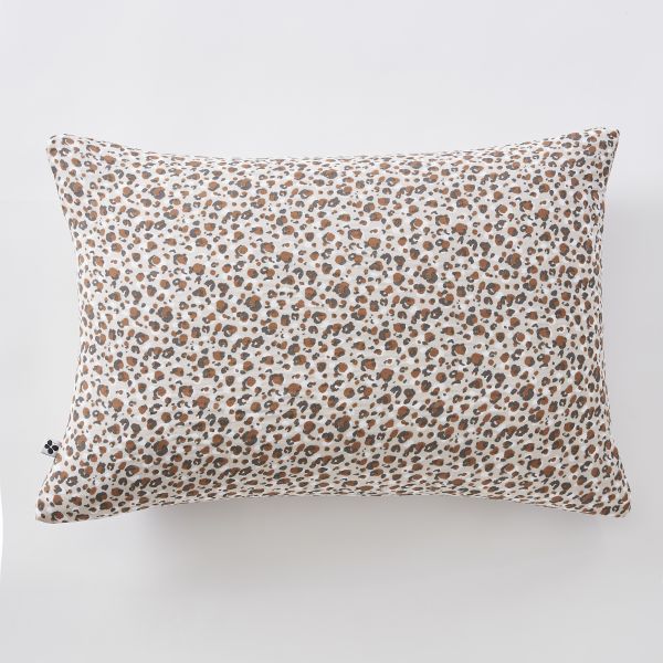 Taie d'oreiller 50x70 cm Gaze de coton imprimée LÉONIE