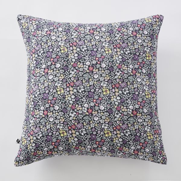 Taie d'oreiller 60x60 cm Gaze de coton imprimée MALIA