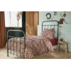 Housse de couette 140x200 cm Gaze de coton imprimée CAPUCINE Camel