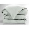 Housse de couette 200x200 cm Gaze de coton unie GAÏA Eucalyptus