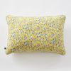 Coussin déhoussable avec passepoil 40x60 cm Gaze de coton imprimée MANON