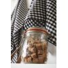 Lot de 2 essuie-mains 50x70 cm Gaze de coton tissée teinte VICKIE Truffe