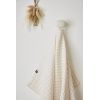 Lot de 2 essuie-mains 50x70 cm Gaze de coton tissée teinte VICKIE Pampa