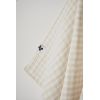 Lot de 2 essuie-mains 50x70 cm Gaze de coton tissée teinte VICKIE Pampa