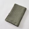 Drap de douche 70x130 cm Gaze de coton unie GAÏA Romarin