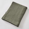 Drap de bain 90x150 cm Gaze de coton unie GAÏA Romarin