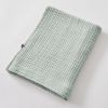 Drap de bain 90x150 cm Gaze de coton unie GAÏA Eucalyptus