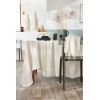 Nappe rectangle 150x250 cm Gaze de coton tissée teinte VICKIE Pampa