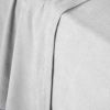 Drap plat 240x300 cm Flanelle unie CANDICE Brume