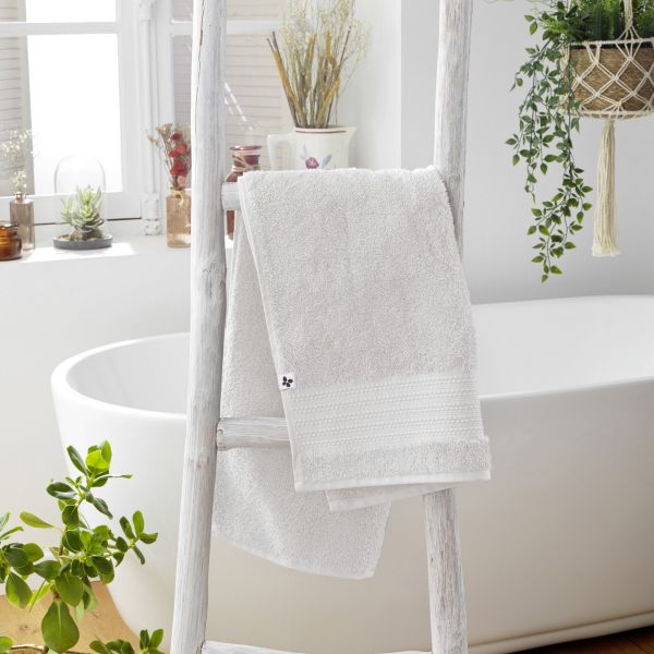 Serviette de toilette 50x90 cm GARANCE Chantilly