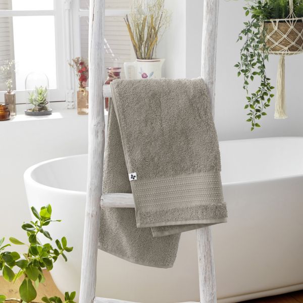 Serviette de toilette 50x90 cm GARANCE Argile