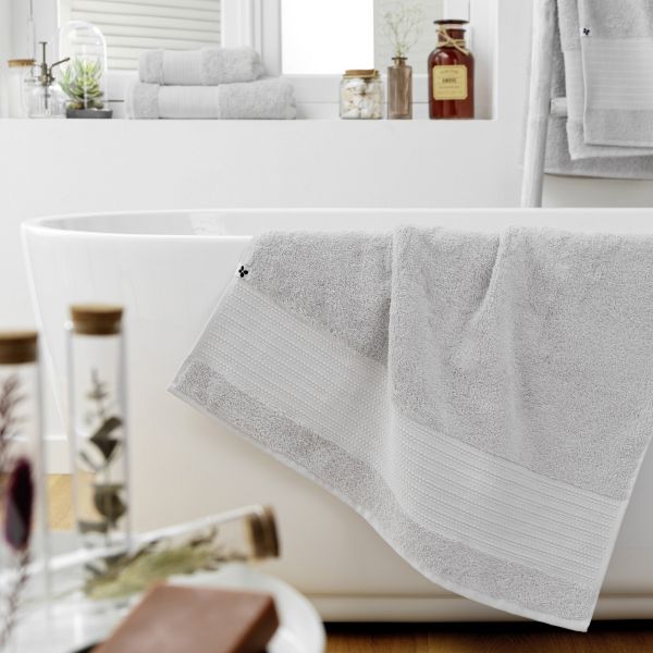 Serviette de douche 70x130 cm GARANCE Nuage