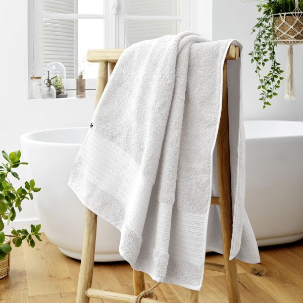 Serviette de bain 90x150 cm GARANCE Chantilly