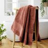 Serviette de bain 90x150 cm GARANCE Terracotta