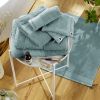 Tapis de bain 50x70 cm GARANCE Bleu glacier