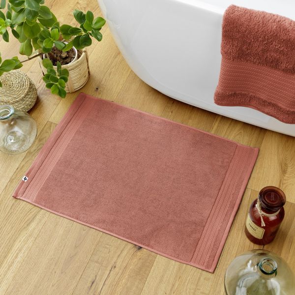 Tapis de bain 50x70 cm GARANCE Terracotta