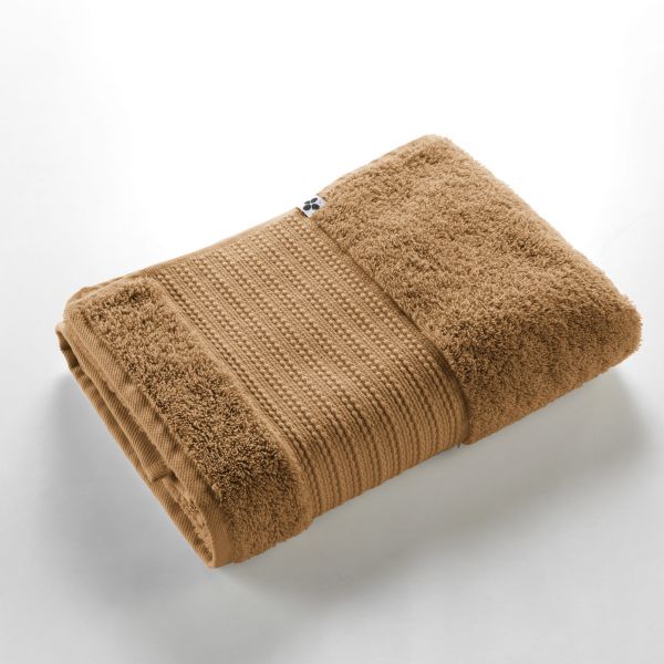 Serviette de douche 70x130 cm GARANCE Camel