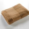 Serviette de bain 90x150 cm GARANCE Camel