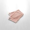 Lot de 2 gants 15x21 cm Éponge unie GARANCE Rose poudré