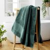 Drap de bain 90x150 cm Éponge unie GARANCE Emeraude
