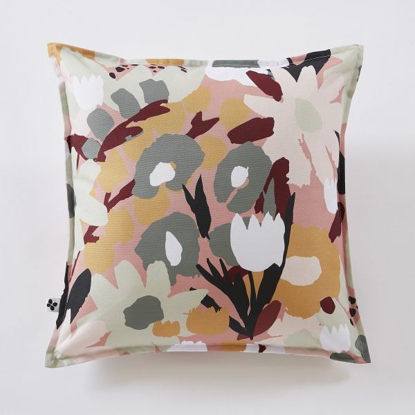 Housse de coussin 45x45 cm Polyester imprimé + enduction LÉANE
