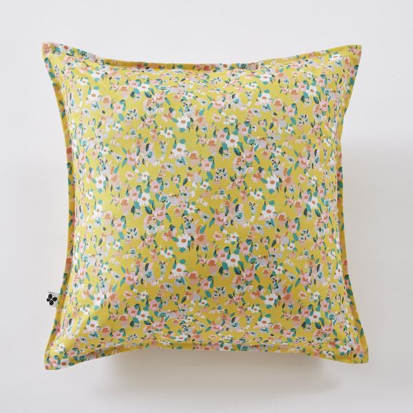 Housse de coussin 45x45 cm Polyester imprimé + enduction MANON