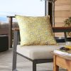 Housse de coussin 60x60 cm Polyester imprimé + enduction MANON