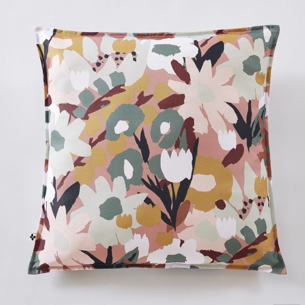 Housse de coussin 60x60 cm Polyester imprimé + enduction LÉANE