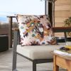 Housse de coussin 60x60 cm Polyester imprimé + enduction LÉANE