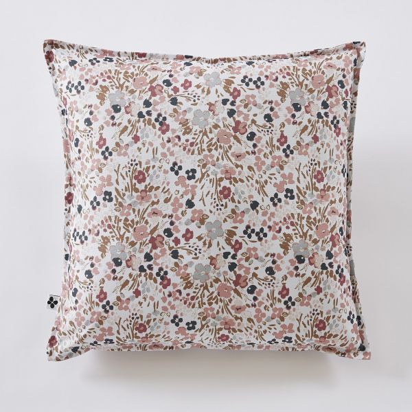 Housse de coussin 45x45 cm Polyester imprimé + enduction CAPUCINE Pampa