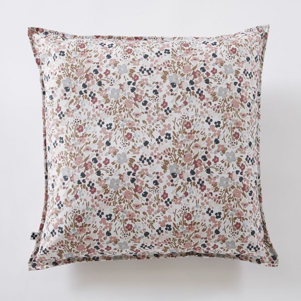 Housse de coussin 60x60 cm Polyester imprimé + enduction CAPUCINE Pampa