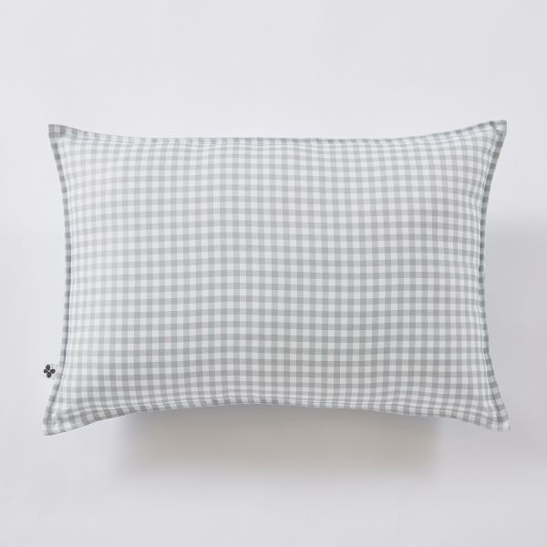 Housse de coussin 40x60 cm Polyester imprimé + enduction VICKIE Eucalyptus