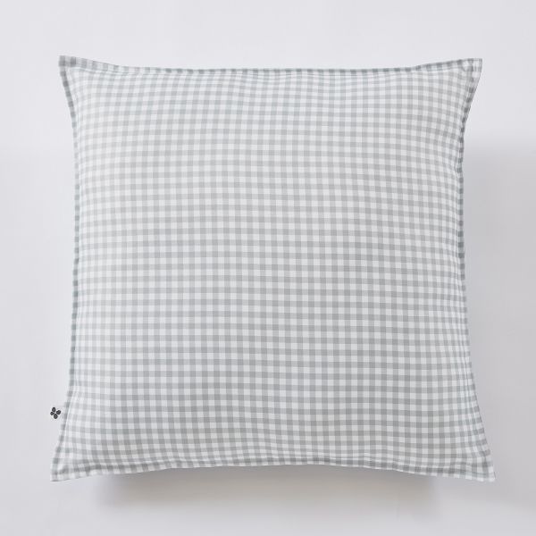 Housse de coussin 60x60 cm Polyester imprimé + enduction VICKIE Eucalyptus