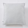 Housse de coussin 60x60 cm Polyester imprimé + enduction VICKIE Eucalyptus
