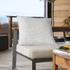 Housse de coussin 60x60 cm Polyester imprimé + enduction VICKIE Eucalyptus