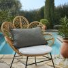 Housse de coussin 40x60 cm Polypropylène NAÏA Nénuphar