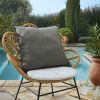 Housse de coussin 60x60 cm Polypropylène NAÏA Nénuphar